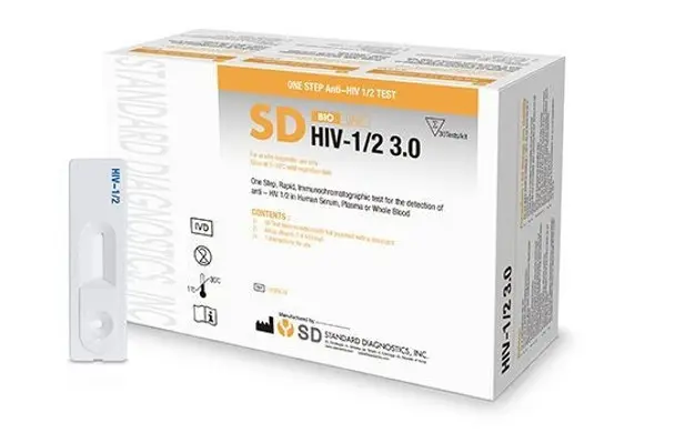 SD Bioline HIV 1/2 3.0 Test including sub type O., 100T