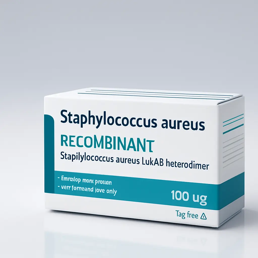 Recombinant Staphylococcus aureus LukAB heterodimer, Tag free