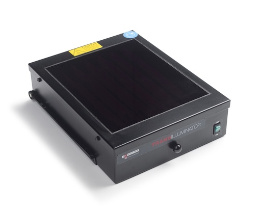 [sk5901] UV Transilluminator 20 x 20cm; 302nm, 230V, 50Hz + Runners, Medium Wave