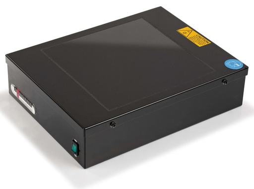 [sk5903] UV Transilluminator 20 x 20cm; 302nm, 230V, 50Hz with Runners, Medium Wave